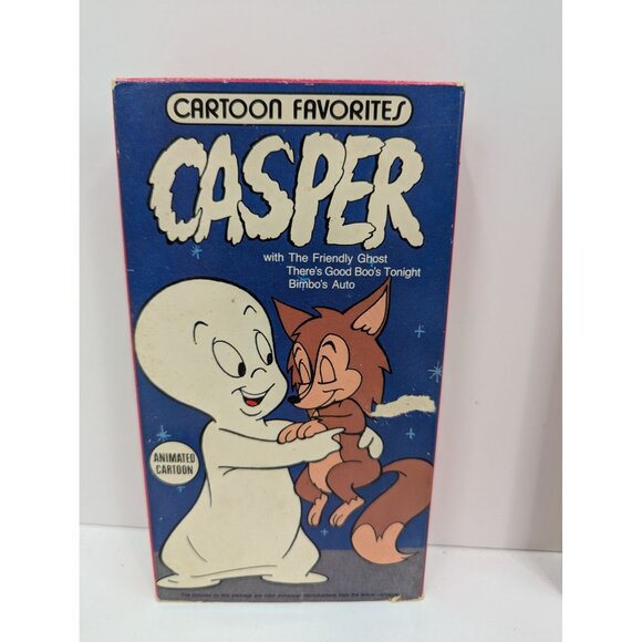 VHS Lot of 4 Children's Shows Casper, The Little Lulu Show, Betty Boop, Popeye - Picture 2 of 6